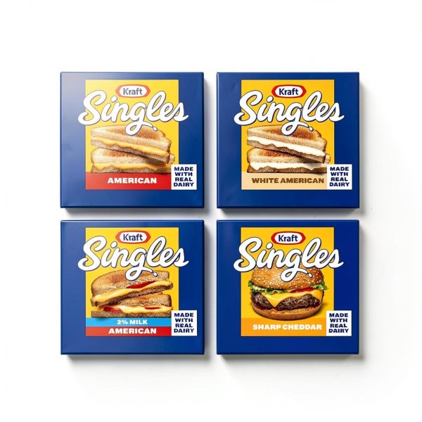 Kraft Singles White American Cheese Slices Melty Dairy-9