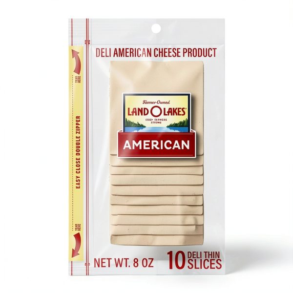 Land O Lakes American Cheese Sliced Sandwich Burger Protein-0