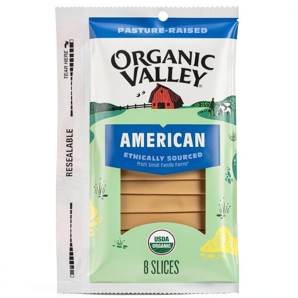 Organic Valley American Cheese 8 Slices Pasture Raised-0
