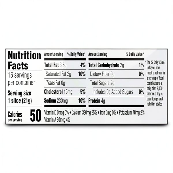 Kraft Singles White American Slices Melty Cheese-1
