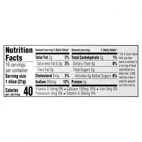 Velveeta Cheese Slices Original Pasteurized Recipe 16 Count-1