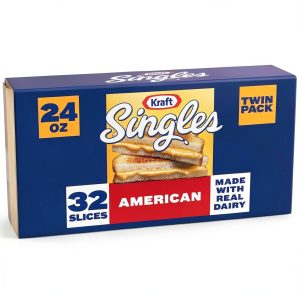 Kraft Singles American Cheese Slices Melty Dairy-0
