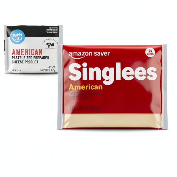 Amazon Saver American Cheese Slices 16 Ounce Pack-1