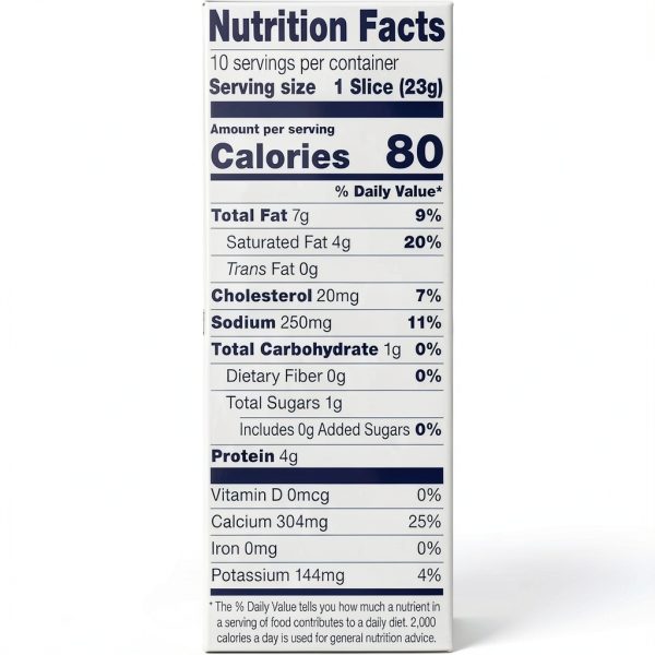Land O Lakes American Cheese Sliced Sandwich Burger Protein-1