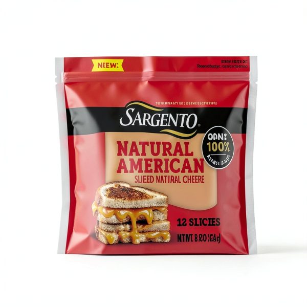 Sargento Natural American Cheese Slices 12 Count 8 oz-5
