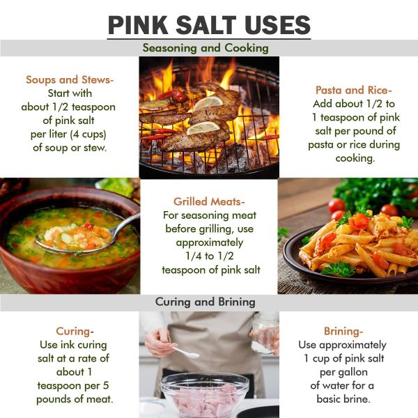 Pride Of India Himalayan Pink Salt Coarse Fine Medium Grind-5