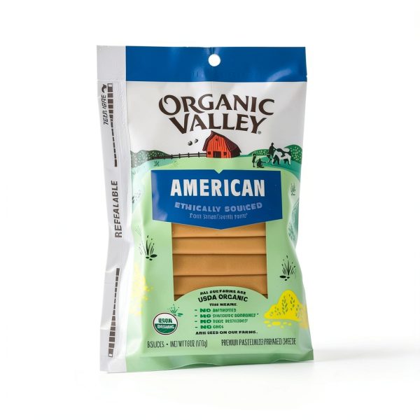 Organic Valley American Cheese 8 Slices Pasture Raised-2