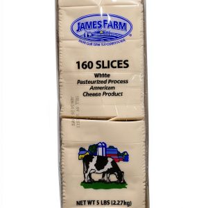 James Farm American Cheese 80 Ounce Grocery Food Item-0