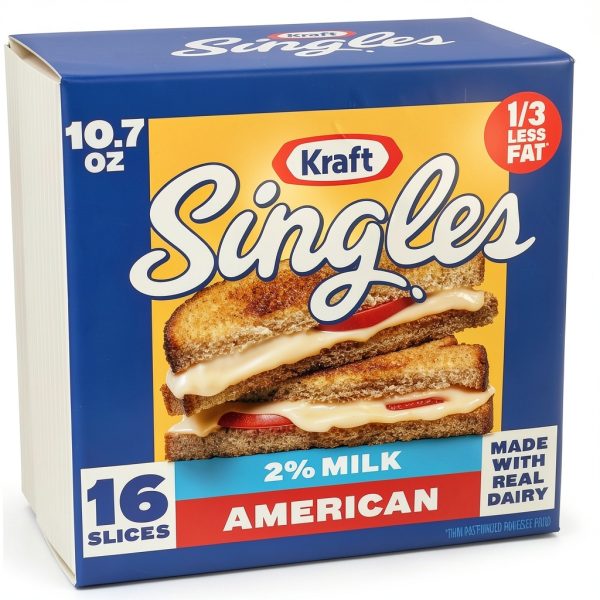Kraft Singles American Cheese Slices Real Dairy Melty-0