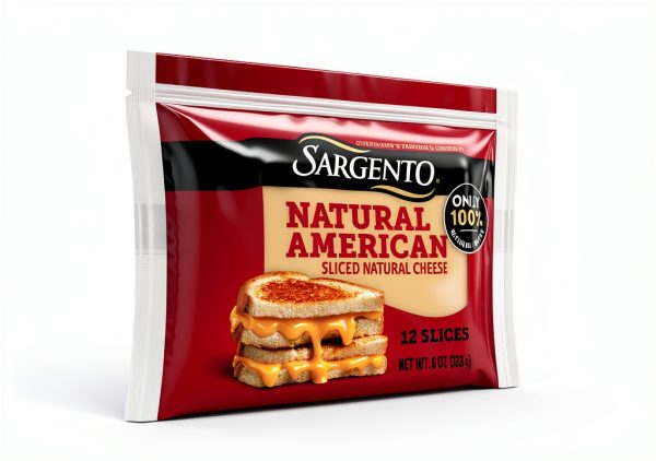 Sargento Natural American Cheese Slices 12 Count 8 oz-3