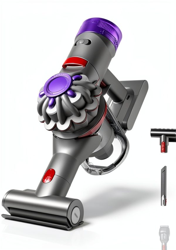 Dyson Car+Boat Handheld Vacuum – Cordless 115AW, 2 Power Modes, Silver-0