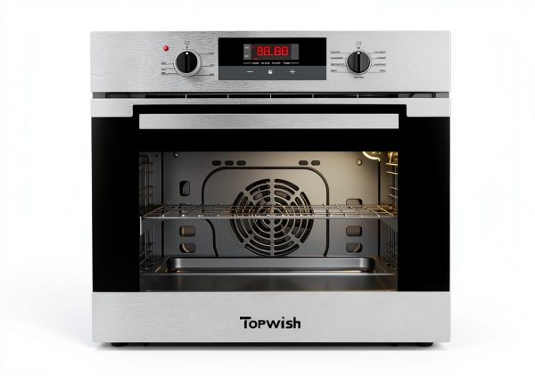 24 Inch Wall Oven by TOPWISH, Stainless Steel Electric Single Wall-6